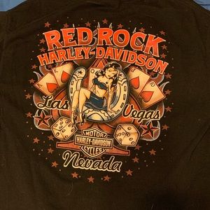 Harley Davidson Red Rock shirt